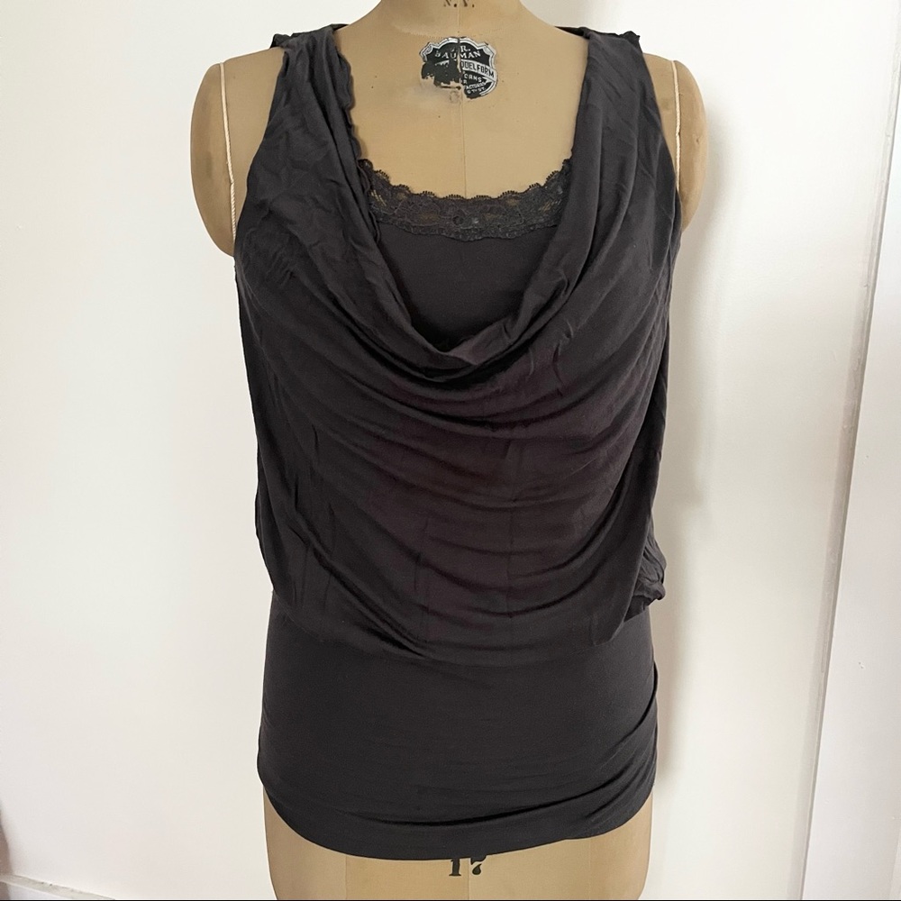 Express Women’s Lace Detail Sleeveless Tunic Size Small